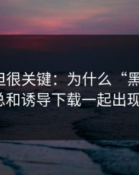 不热门但很关键：为什么“黑料不打”总和诱导下载一起出现？